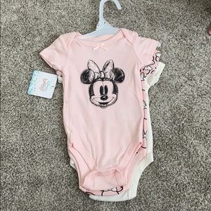 Disney Baby Girl Onesie Minnie Mouse
